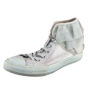 Converse all Star Youth‎ Girls Shoes Size 4 M Green High Top Fabric